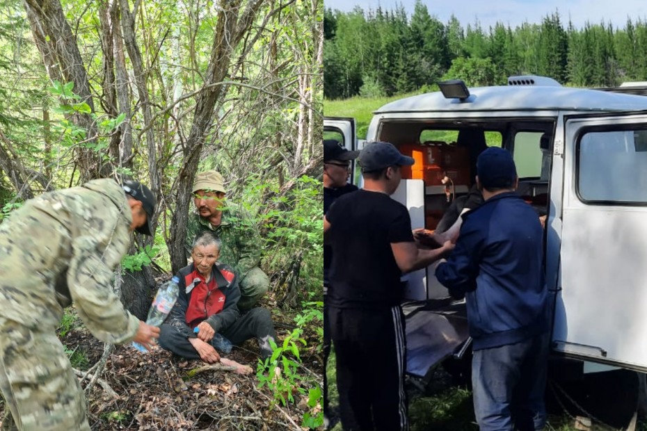 Пожилого мужчину, потерявшегося в лесу, нашли спасатели в Сунтарском районе