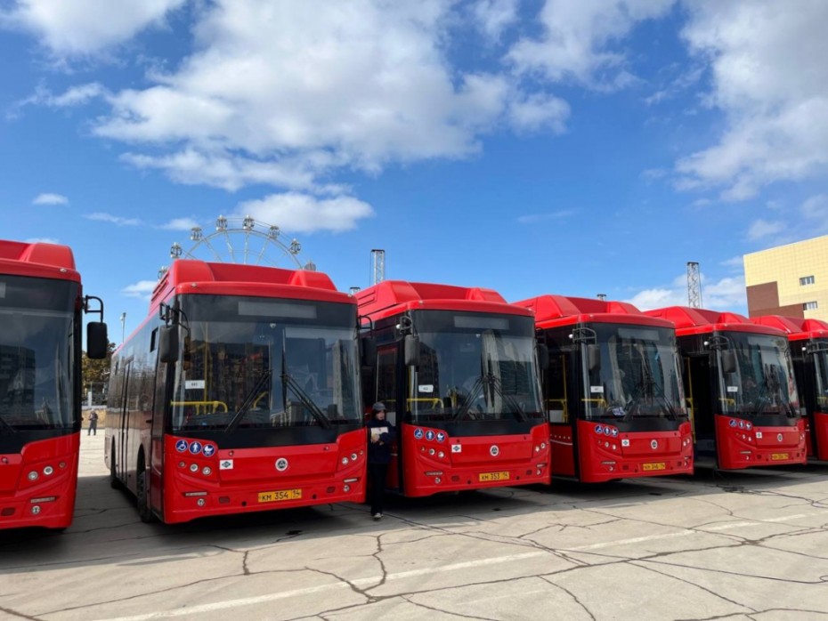 О временном изменении схем движения маршрутных автобусов №5, №8 и №15 в Якутске
