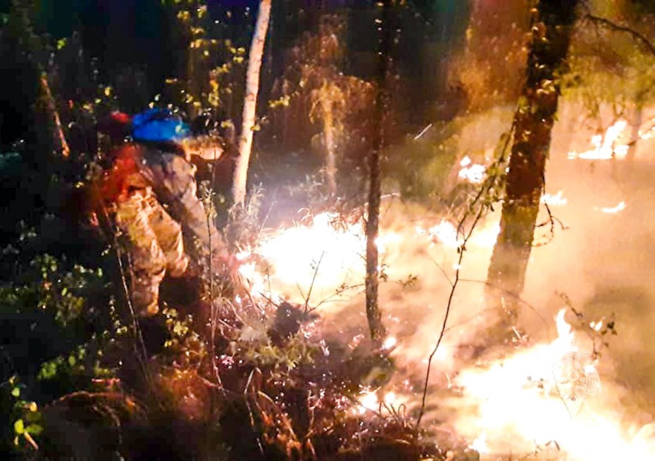 В районах Якутии ожидается установление чрезвычайно высоких классов пожарной опасности леса