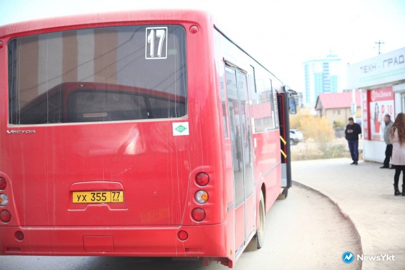Внесены изменения в схему движения городского автобуса № 17 в Якутске