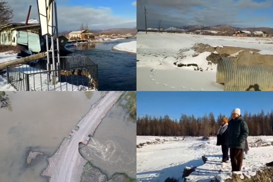 Река Индигирка смывает гордость Якутии село Оймякон – «Полюс Холода». Власти почему-то молчат