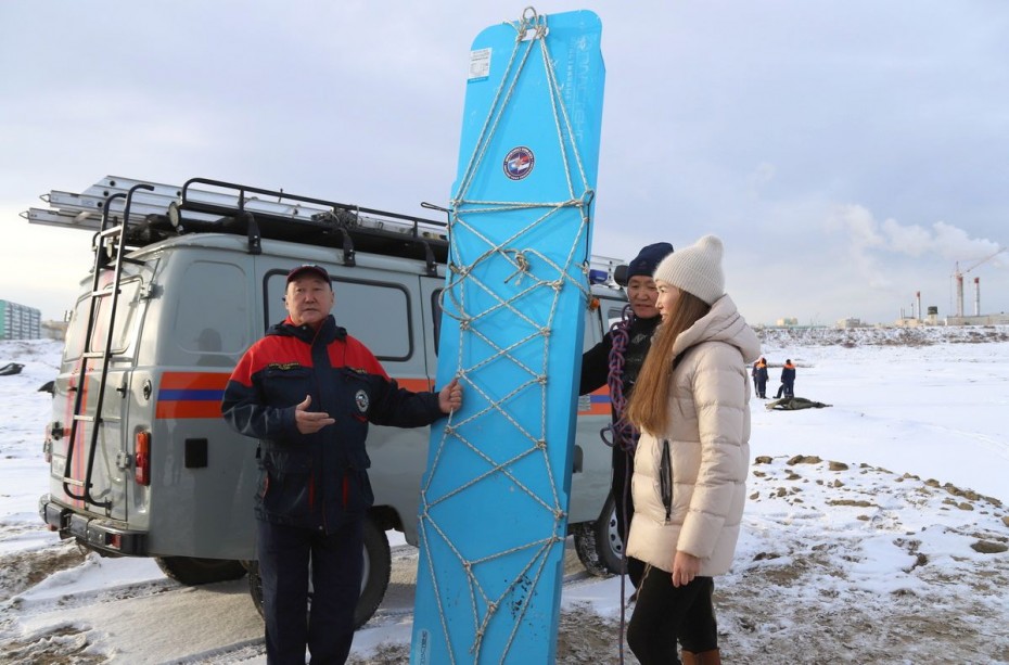 Новый образец «спасательной доски» испытали в Якутске
