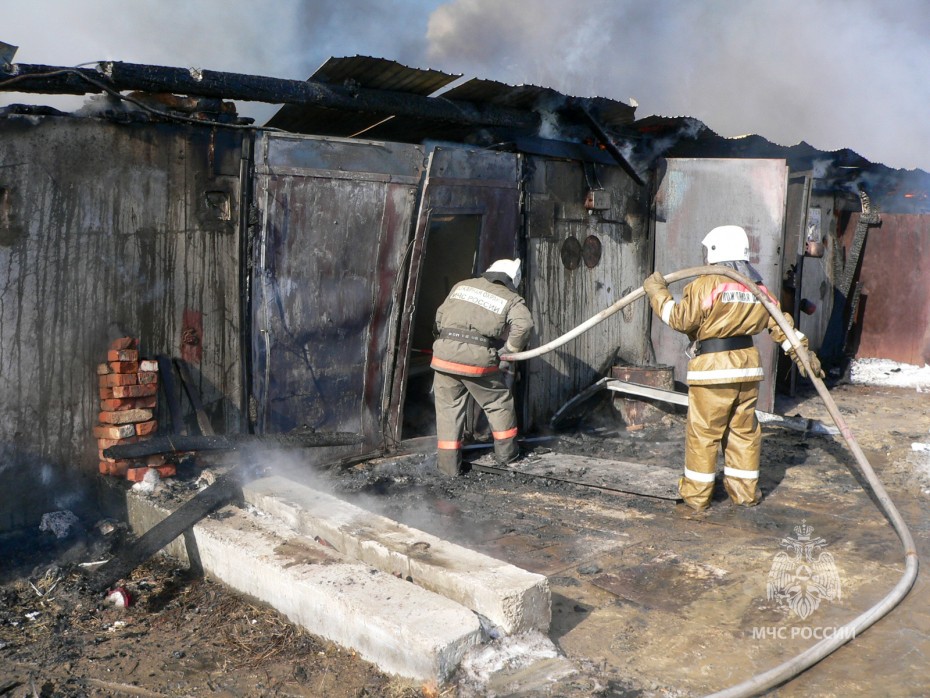 Пожары в гаражах участились в Якутии
