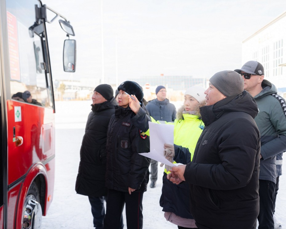 Конкурс профессионального мастерства среди водителей автобусов провели в Якутске