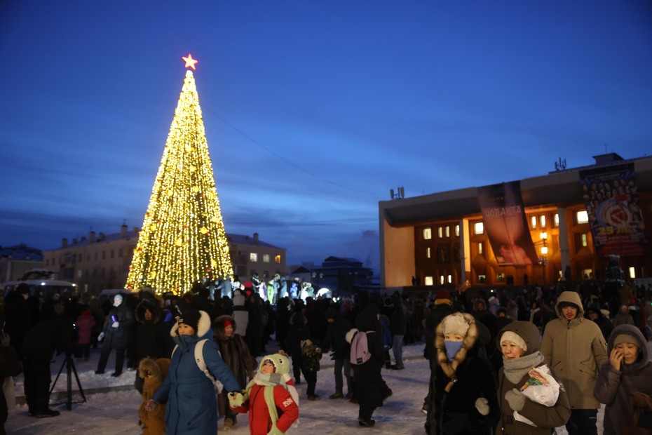 Площадь Дружбы не вошла в список мест разрешенных для запуска фейерверков в Якутске