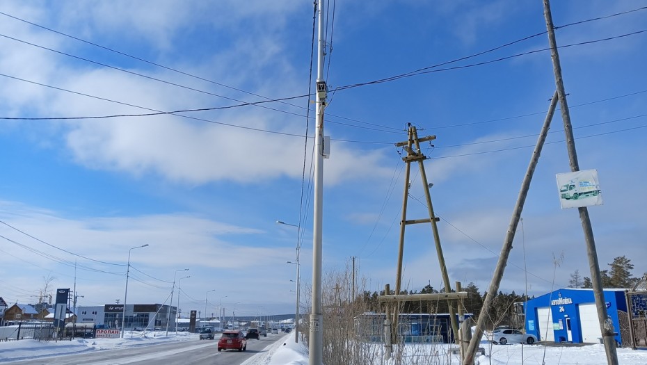 Камеру фиксации нарушений установили на Вилюйском тракте в Якутске