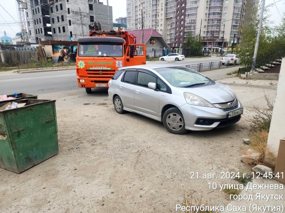 До миллиона рублей: В Якутии предлагают штрафовать водителей, мешающих вывозу мусора