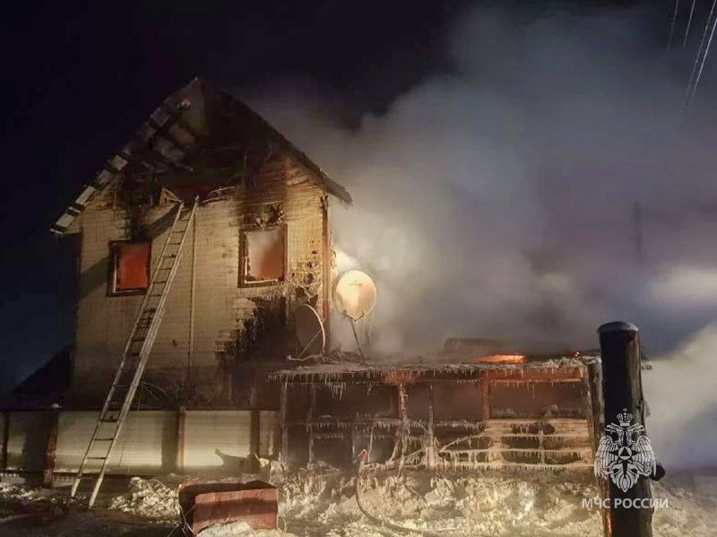 Пожар в Октемцах унес жизни пяти человек