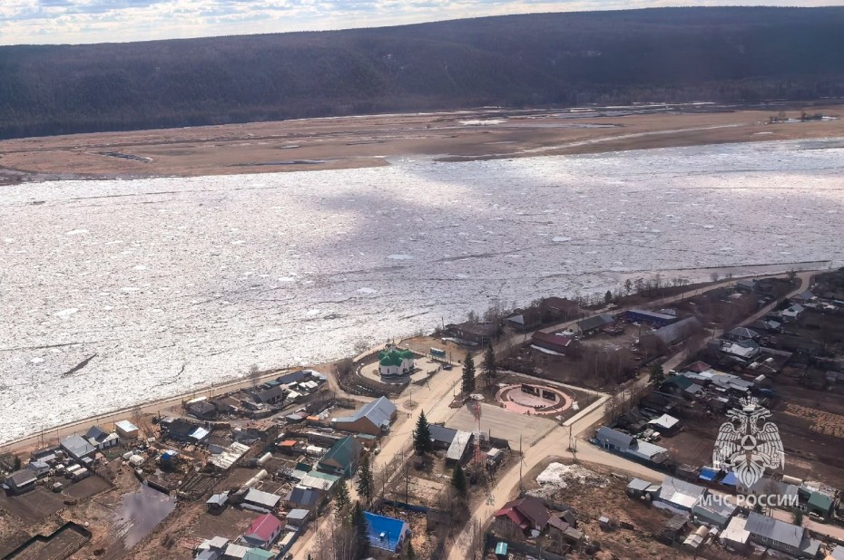 Вскрытие реки Лена осуществилось на двое суток позже среднемноголетних значений
